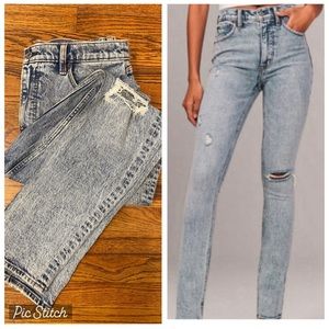 Abercrombie 90s skinny great condition